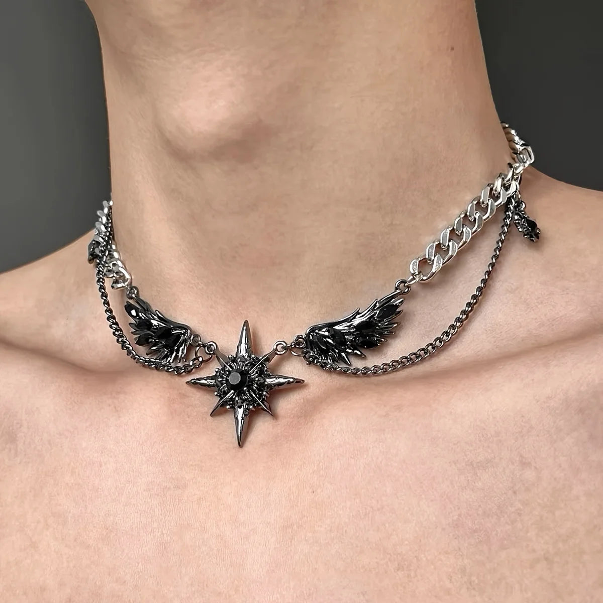 Vespera “Nocturnal” Layered Necklace